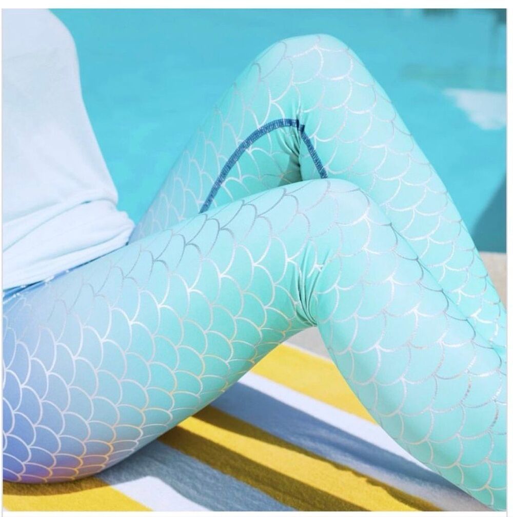 Disney Ariel Women Leggings The Little Mermaid Parks Store Oh My Princess